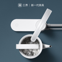 [青春版]三界茶具 新月创意台式桶装水上水器 家用电动抽水器吸水器家用饮水机自动压水器