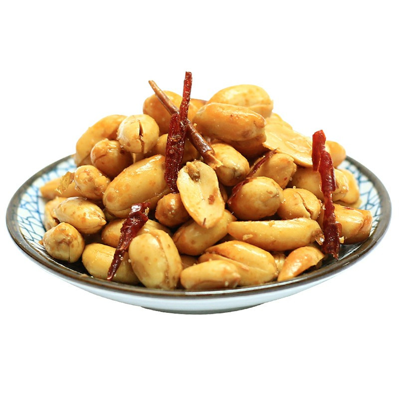 真心酒鬼花生145g3熟五香花生米零食小袋装椒盐原味麻辣香酥花生