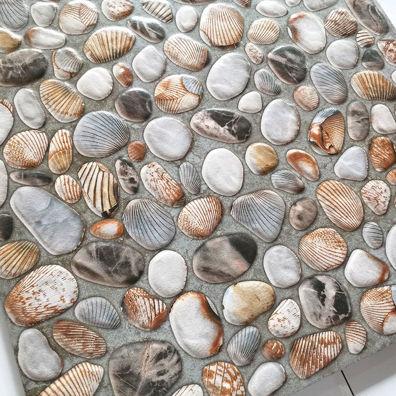 43011400x400mm鹅卵石仿古砖院子地砖庭院地砖阳台卫生间400x400瓷砖