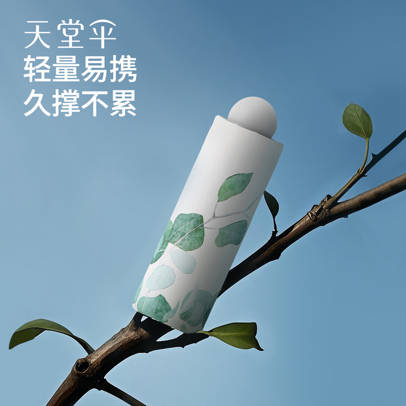 天堂伞57509E听风五折晴雨伞高清大图