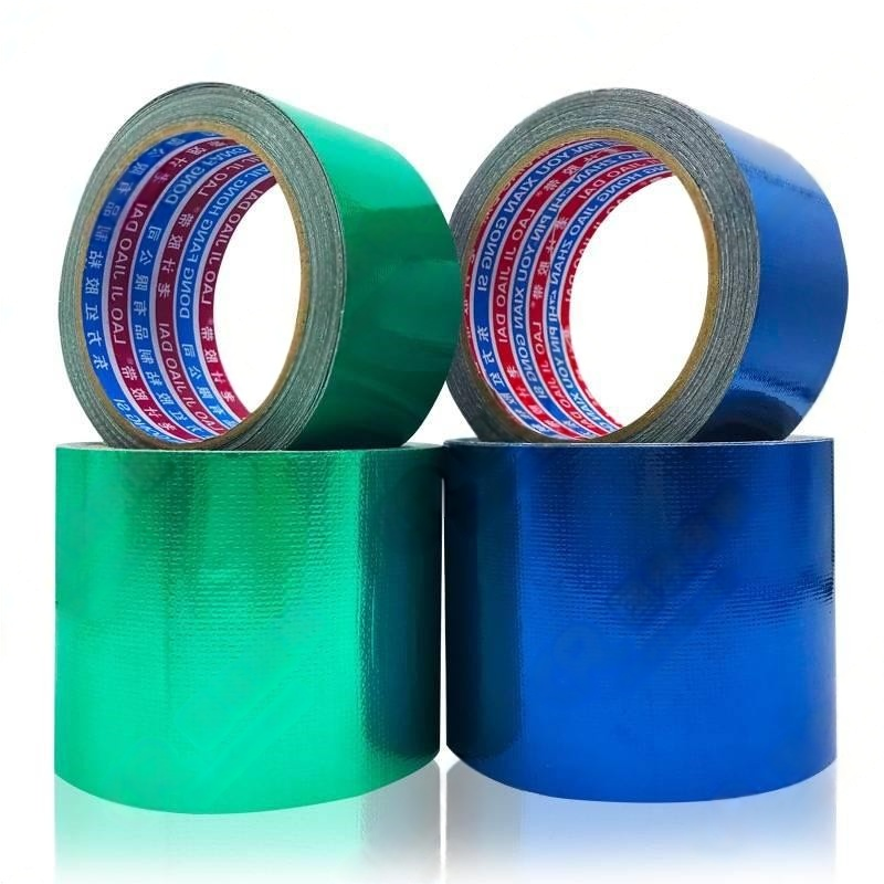 老计胶带 篷布胶带 蓝 80mm*8m*10卷 筒 胶粘高清大图