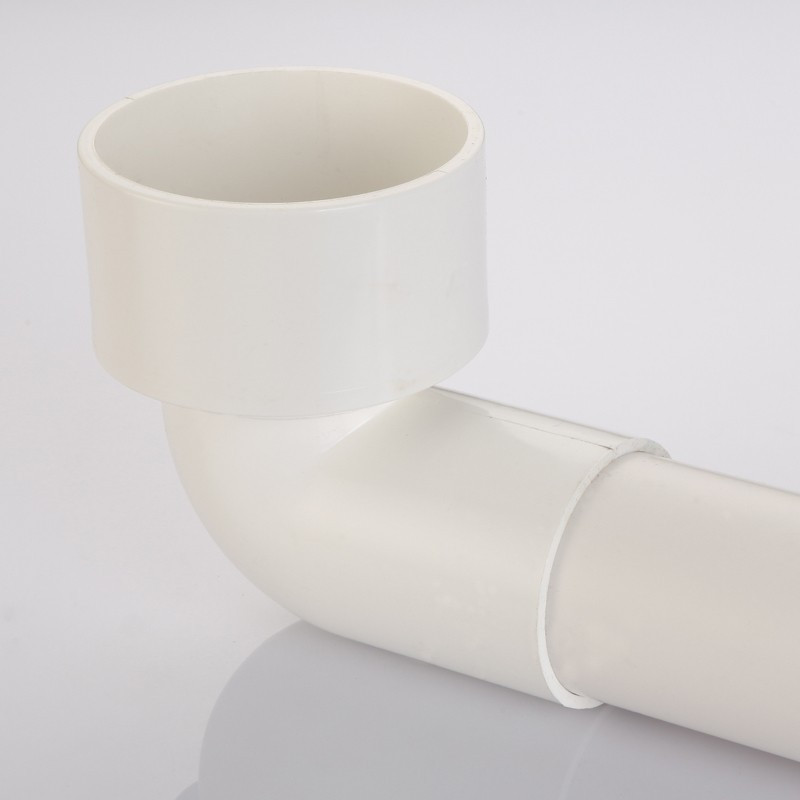排水变径弯头PVC 异径弯头110变90 75 50 90度直角大小弯头管配件