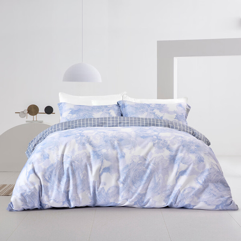 水星家纺冬暖夏凉四季适用亲肤抗菌防螨羽绒被