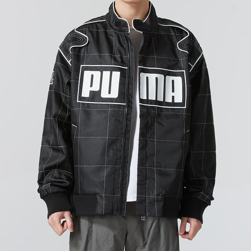 彪马(Puma)棉服男装女装新款情侣运动服保暖时尚休闲夹克外套 631974-01 ZP高清大图