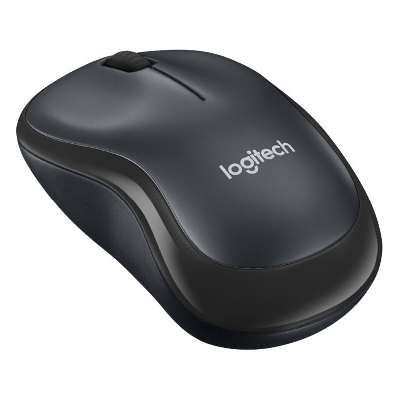 罗技(Logitech) 鼠标 M220 静音设计 USBnano接收器 灰色 无线(个)
