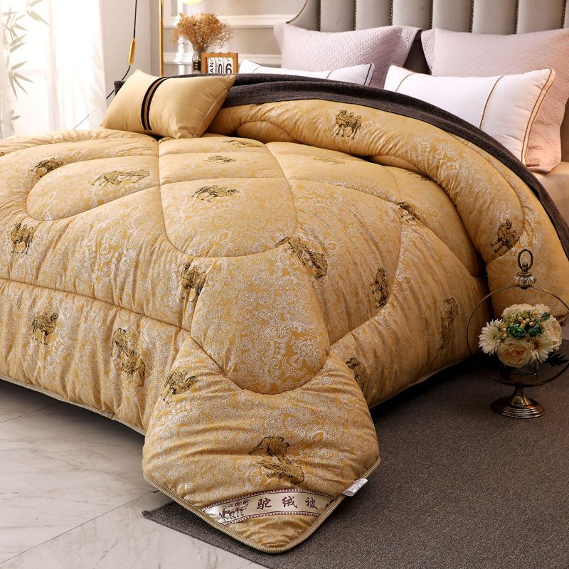 被子被芯驼毛被加厚保暖冬被双人春秋被单人驼绒被芯子