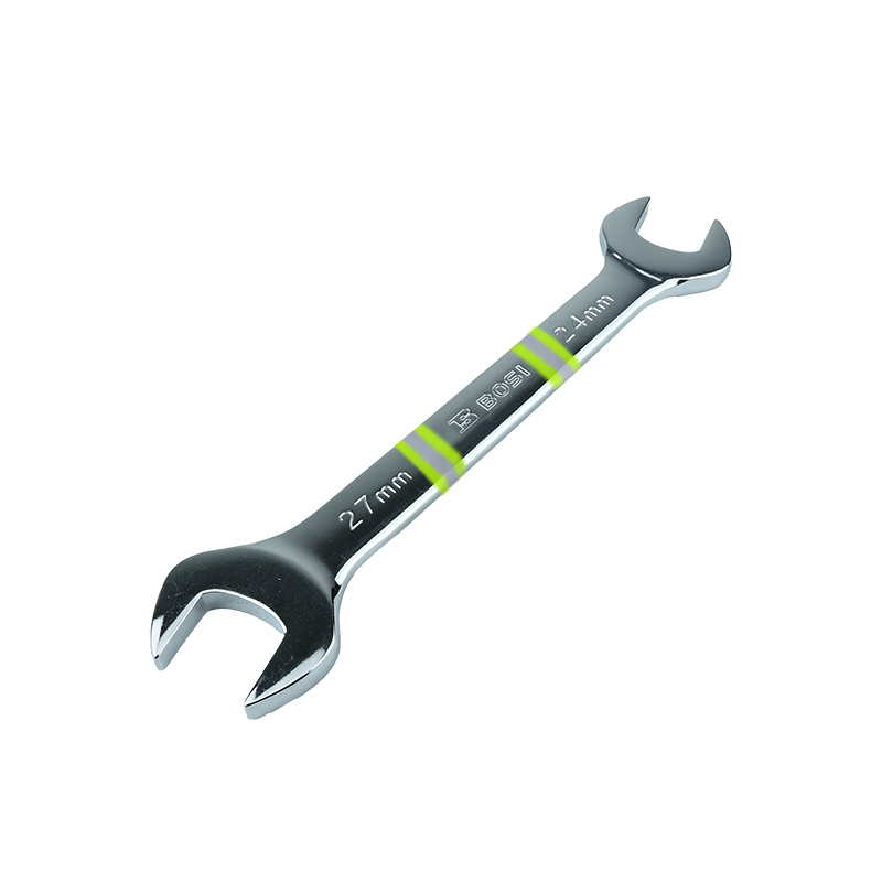 波斯(BOSI) 荧光系列精品开口扳手 24x27mm 把高清大图
