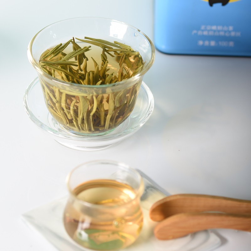 2025新茶峨眉雪芽 雀舌100克 绿茶茶叶春茶自饮罐装四川高清大图