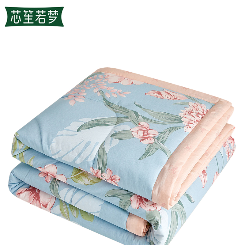 芯笙若梦 夏凉被 1.8*2M 床高清大图