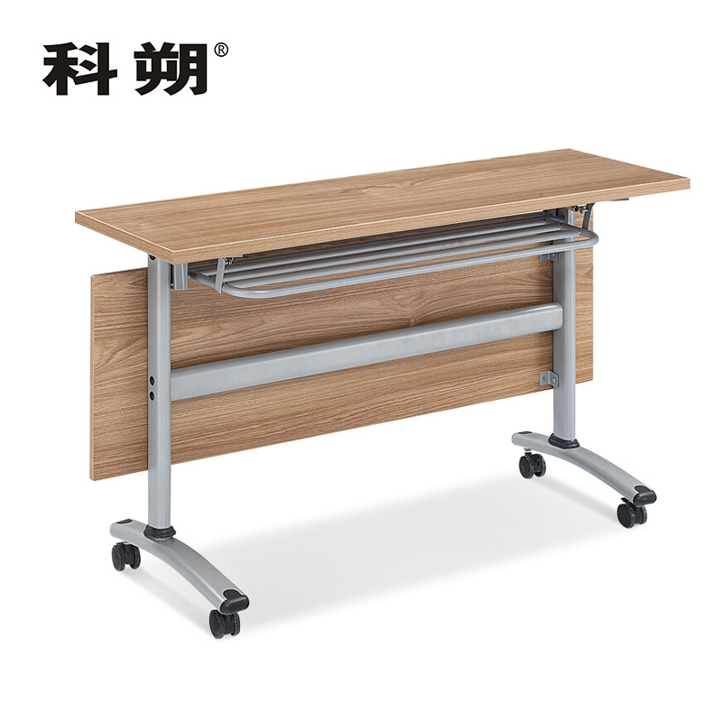 科朔 条桌折叠桌长条会议桌翻版桌会议桌1800W*400D*750H FT-22518