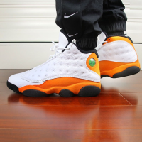 耐克NIKE AIR JORDAN 13 AJ13 海军蓝黑白反转熊猫中国年CNY铜钱紫金湖人篮球鞋