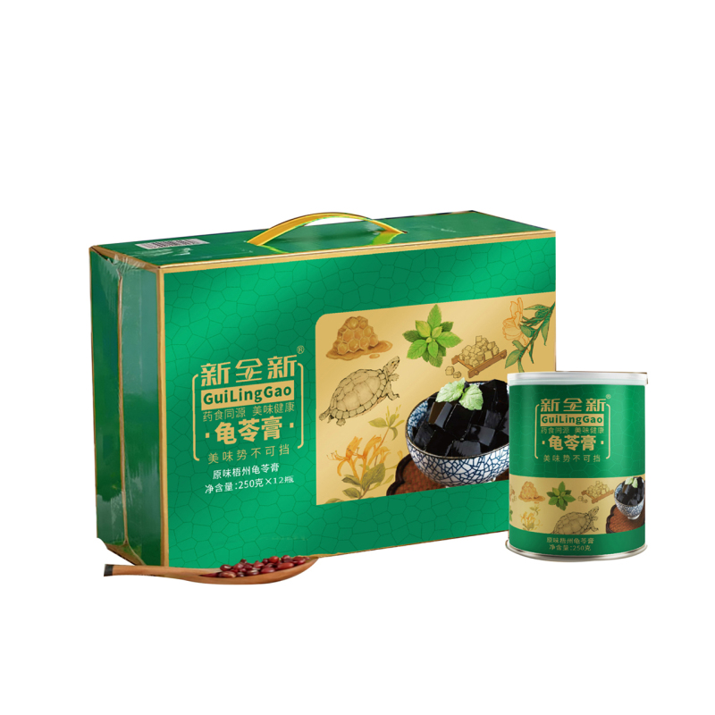 新全新龟苓膏250克*12瓶/盒