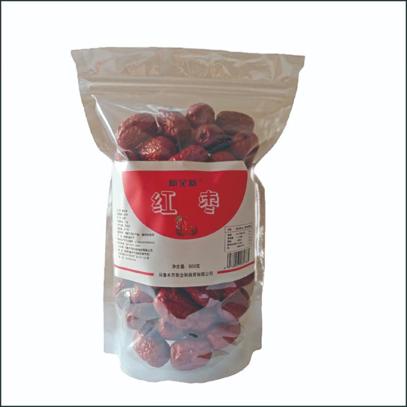 新全新红枣500g/袋图片