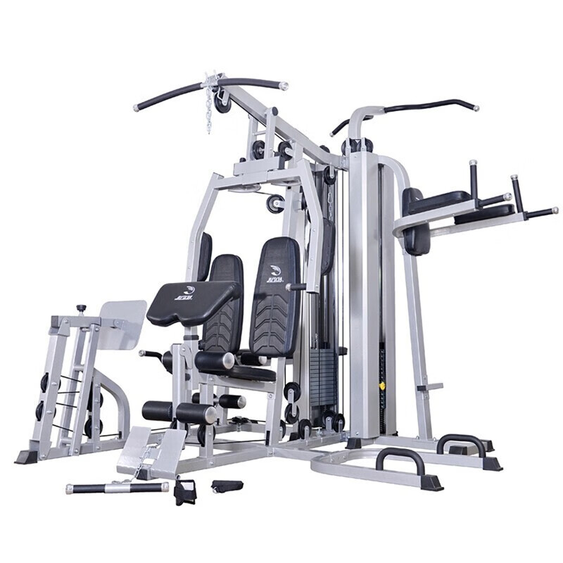 军霞(JUNXIA) JX-1600 综合训练器六人站大型力量器械运动健身器材商用组合套装高清大图