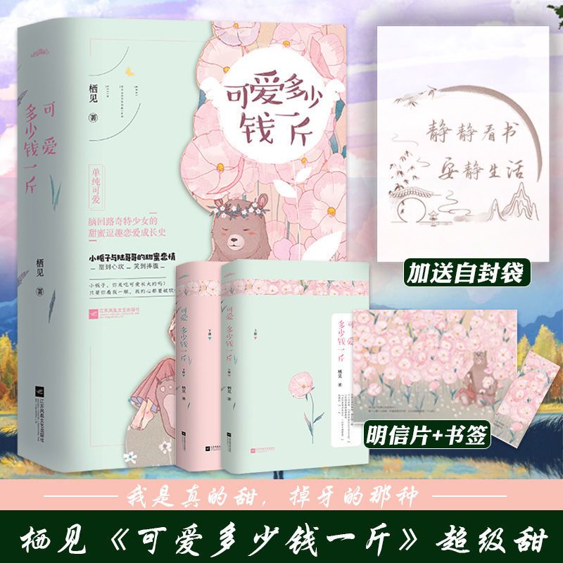 正版 可爱多少钱一斤 栖见 玫瑰挞 白日梦我晋江校园言情小说书[60天内发货] 可爱多少钱一斤