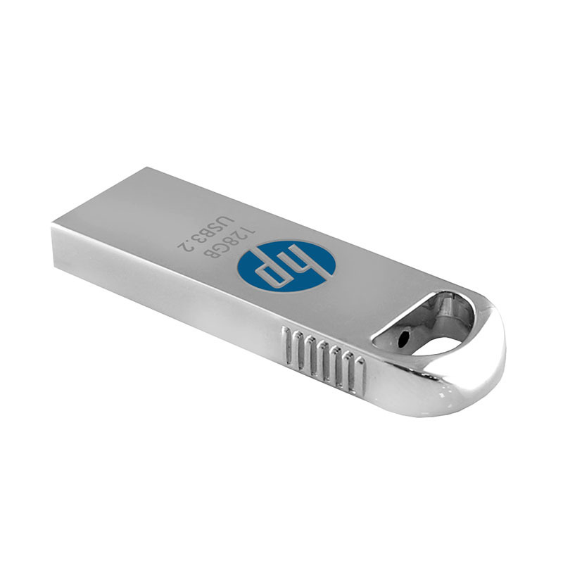 HP惠普X306W 128GB USB 3.2 Gen 1 全金属闪存盘 商务高速传输 无盖式一体成型 适合车载电脑两用