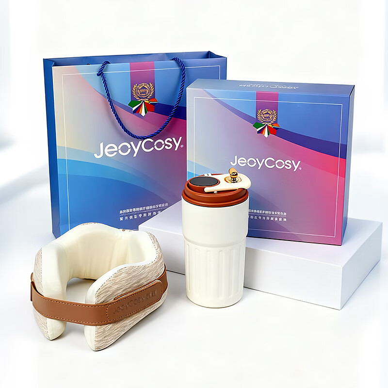 践程JeoyCosy u型枕护颈旅行便携飞机高铁坐车长途睡觉脖枕u形靠枕午休头枕 风沙5C组合高清大图