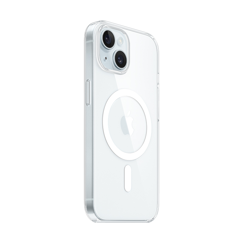 iPhone 15 专用 MagSafe 透明保护壳