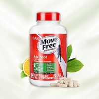 【袁姗姗力荐】Schiff 旭福 Movefree 维骨力氨糖软骨素片 贝类提取物 绿瓶 120粒/瓶