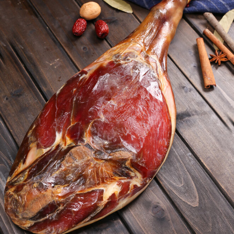 金华火腿切片油润鲜香便携塑盒炖煮提鲜塑盒1.0kg(包装随机)高清大图