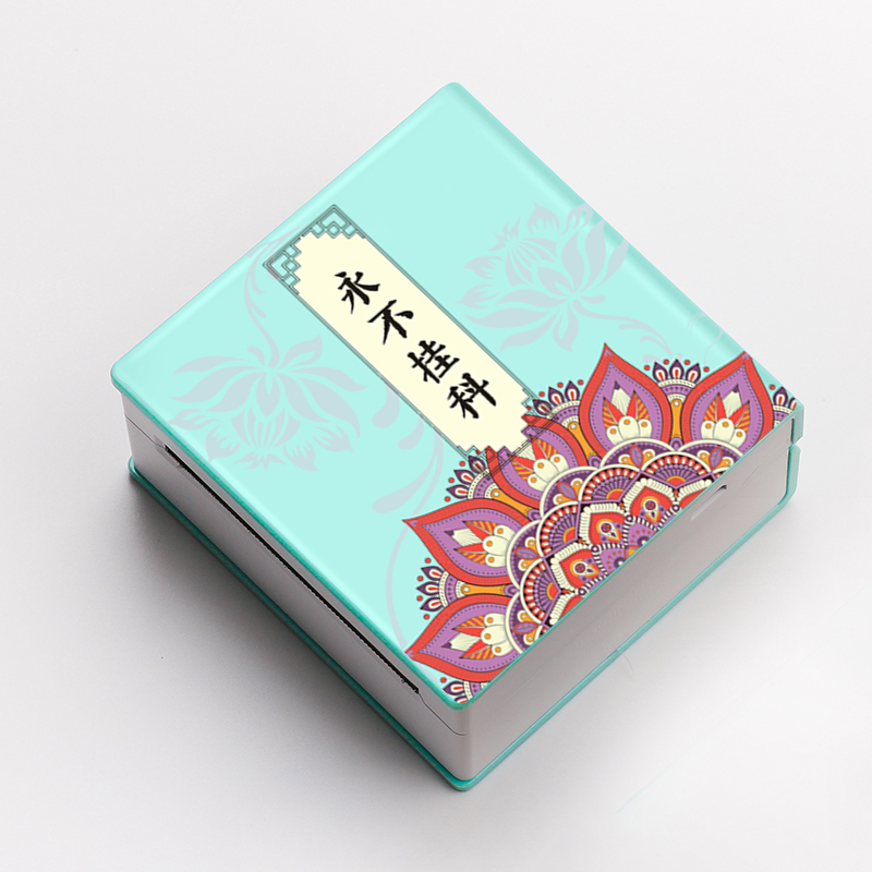 印先森 M02冰淇淋绿(永不挂科) 错题打印机口袋打印机小型学生便携式蓝牙小型家用打印机不干胶纸热敏打印机备考神器错题打印 套餐三