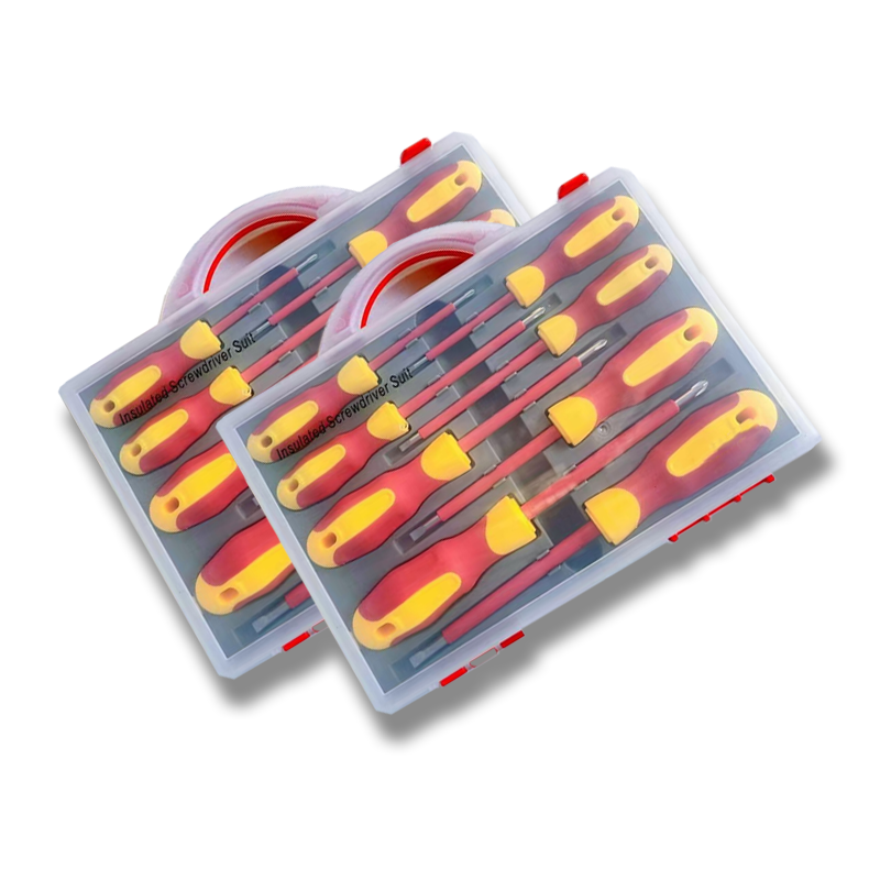 立伟铁牛500v绝缘螺丝刀八件套/套高清大图