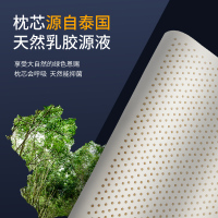 睡眠博士甄选乳胶人体工学成人枕成人睡觉专用枕芯护颈枕深度睡眠颈椎枕头 甄选乳胶人体工学成人枕