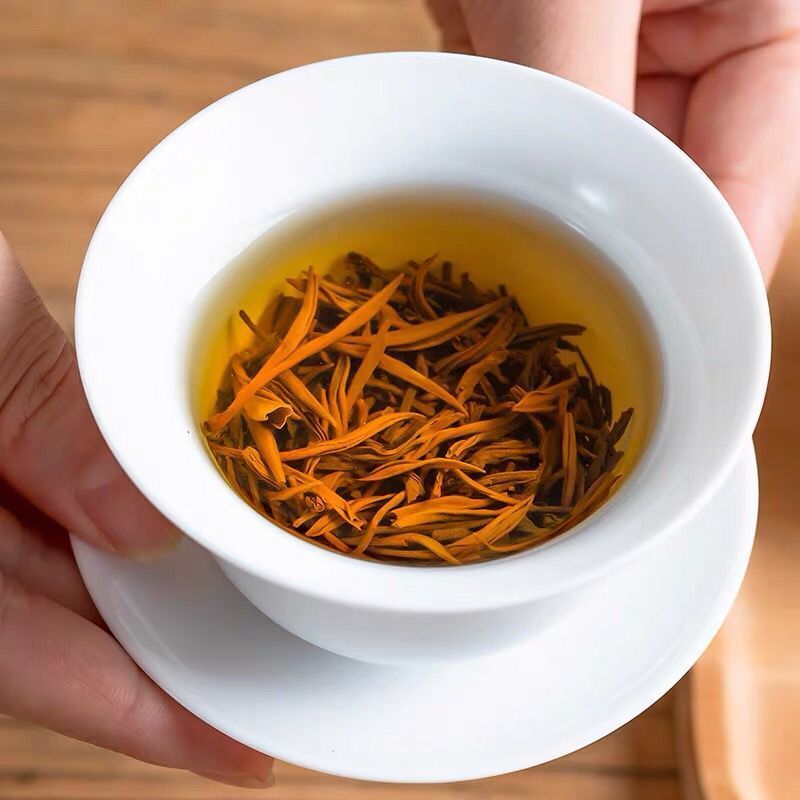 福岗茶叶红茶金骏眉武夷红茶500g茶叶独立100小泡袋装礼盒装