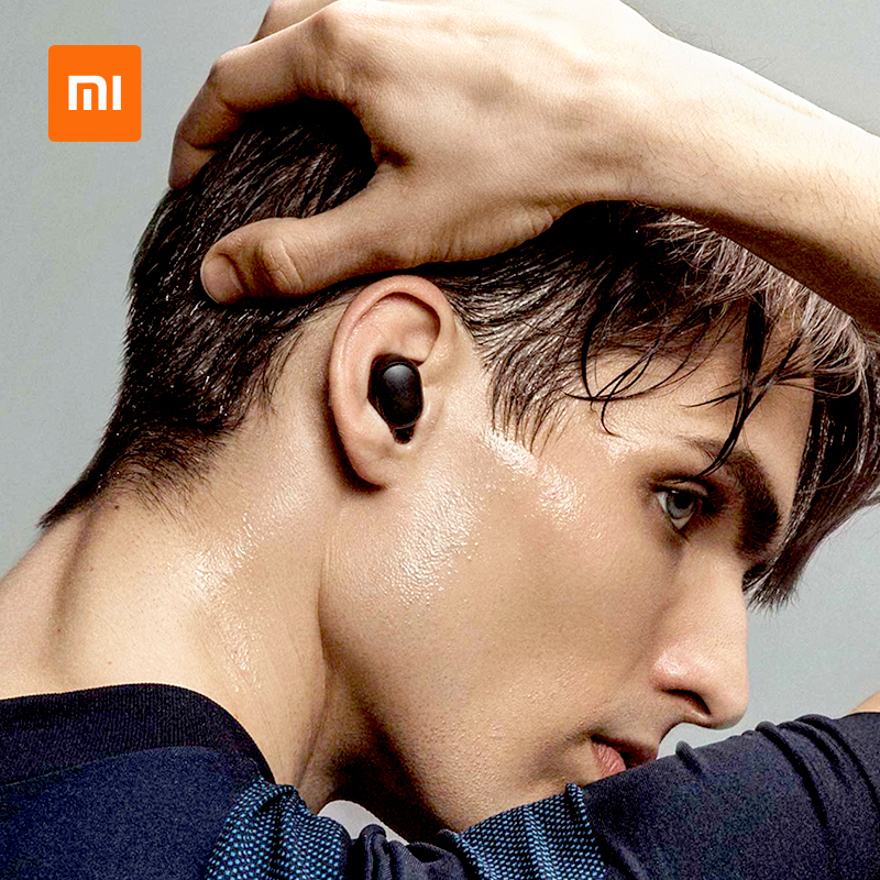 小米红米redmiairdots2真无线蓝牙耳机双耳入耳式运动跑步