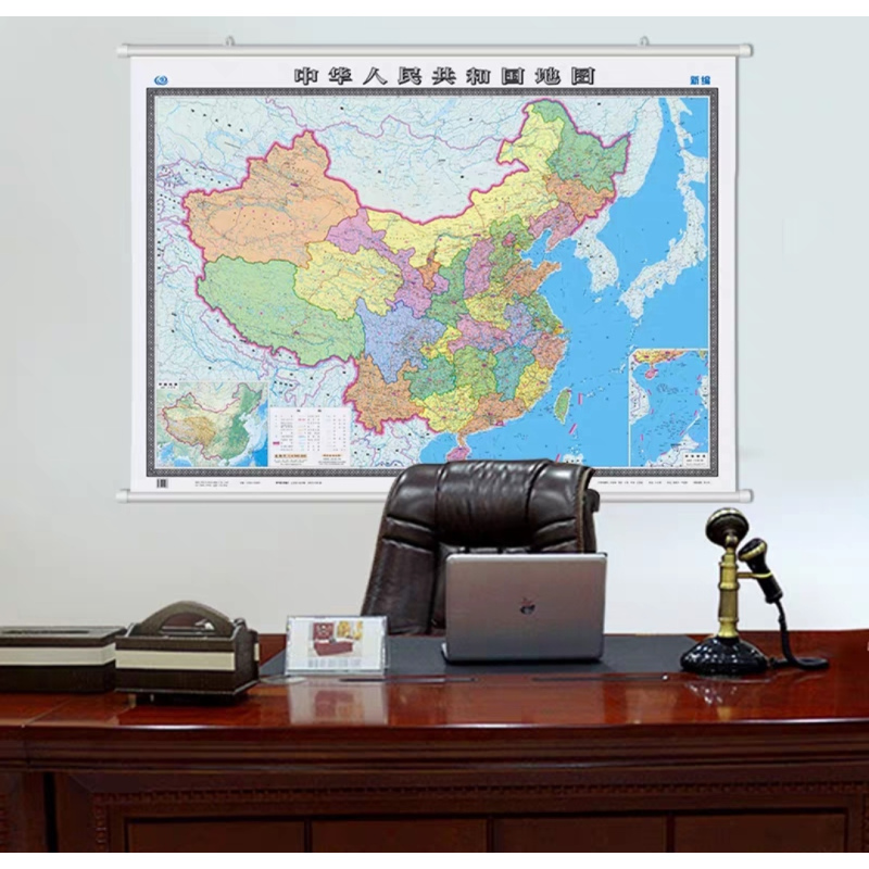 鋆珑 地图挂图 1.5×1.1米 张