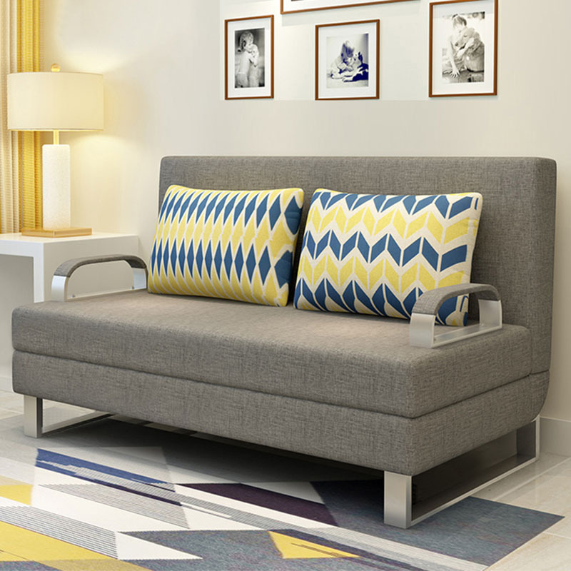 瑞丰杰折叠沙发145米休闲沙发伸缩沙发布艺sf0108