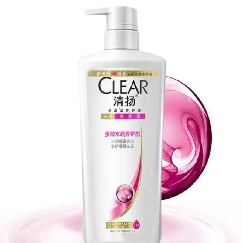 清扬(CLEAR)去屑洗发露多效水润养护型白瓶650G