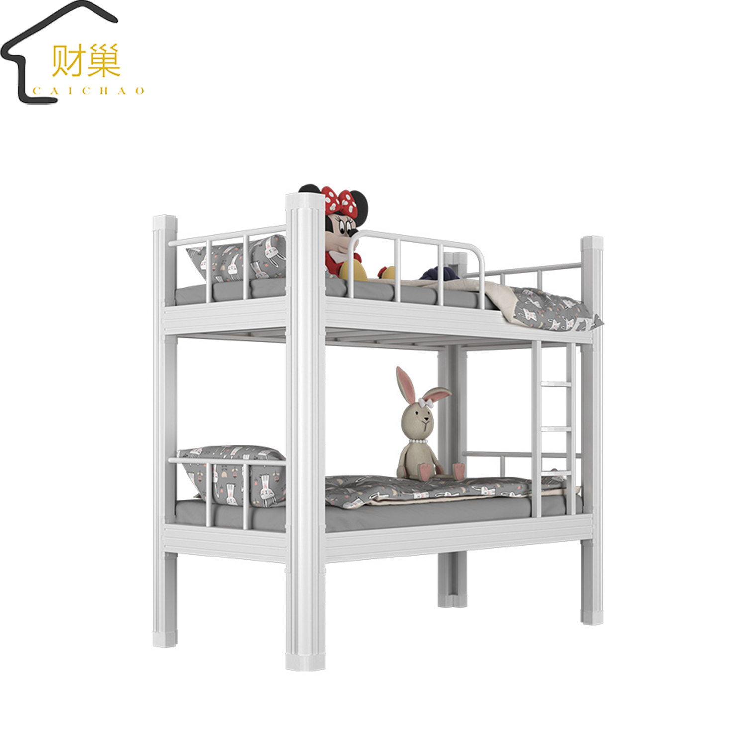 财巢 钢制上下床 2000*1200*1800mm /张