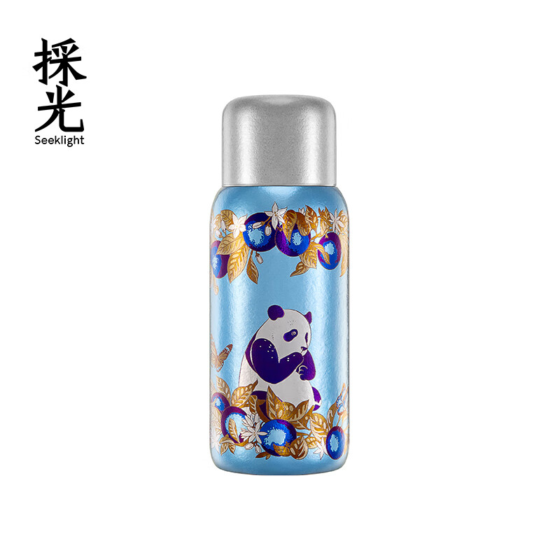 採光纯钛 焕金焖泡杯 380ml修竹·绿CBMP-0385高清大图