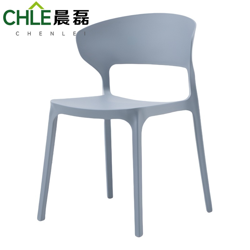 晨磊 塑料椅 浅蓝色(52cm) 把高清大图