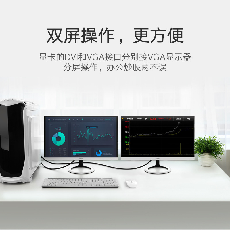 绿联DV124+1 转VGA转换器