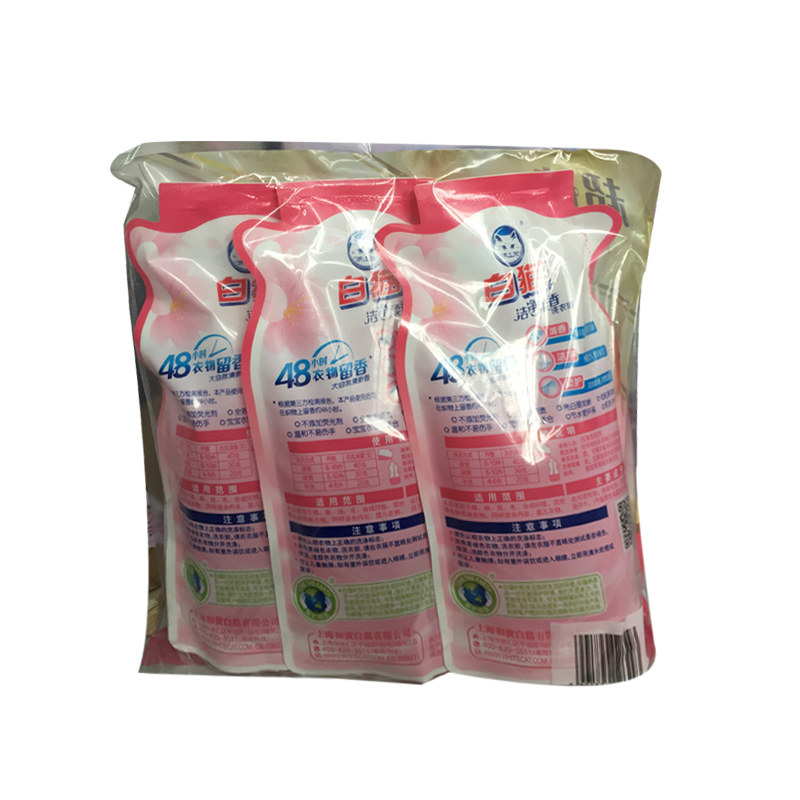 SCP 洁净柔香洗衣液 SCP-YW0494 大自然清香500g*30袋(单位:件)