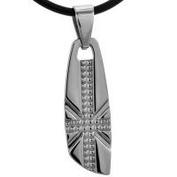 梦克拉Mkela 钨金吊坠乌金项坠 米字花 吊坠