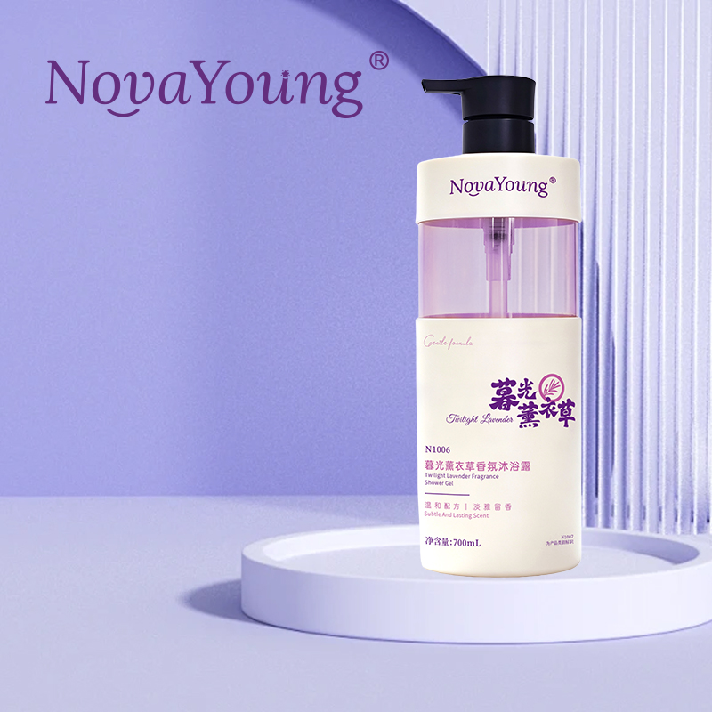 novayoung N1006暮光薰衣草香氛沐浴露700ml 沐浴露(计价单位:瓶)紫色高清大图