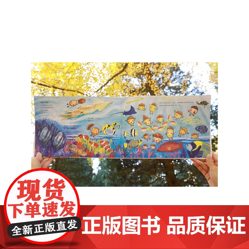 壳斗村的书店 感受阅读的神奇魔力 想象力 坚果小世界 开店 社会启蒙 梦想与成长故事绘本 附趣味手工高清大图