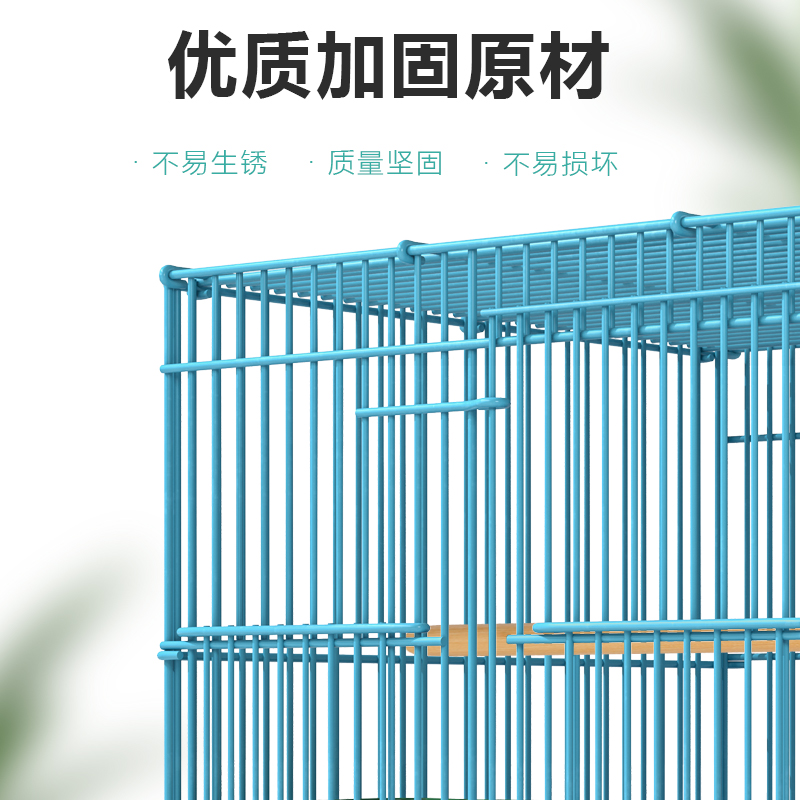 鸟笼全套虎皮笼鹦鹉小号大号繁殖鸽子笼子家用超大八哥画眉鸟笼子高清大图