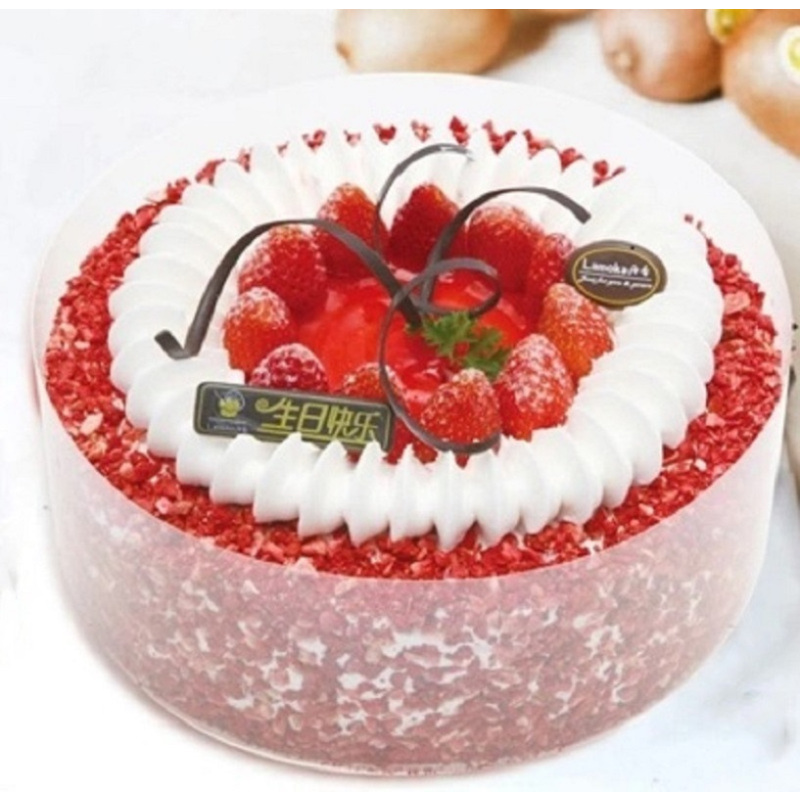 丹香草莓旋风蛋糕10英寸水果蛋糕