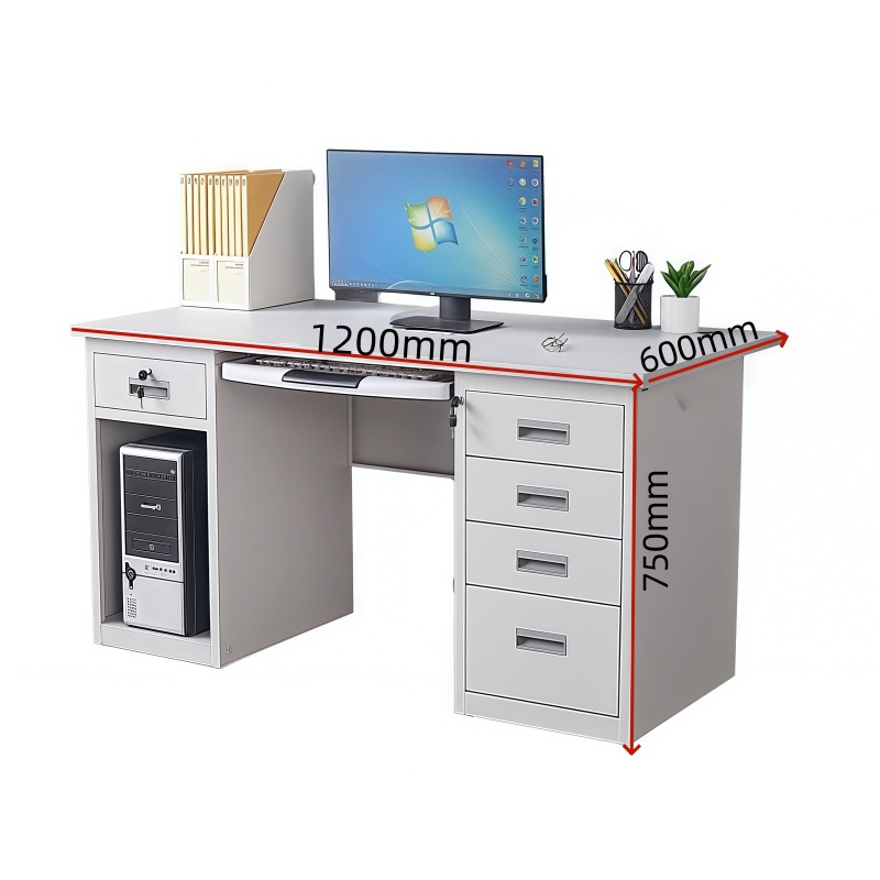 伊洛源钢制办公桌高清大图