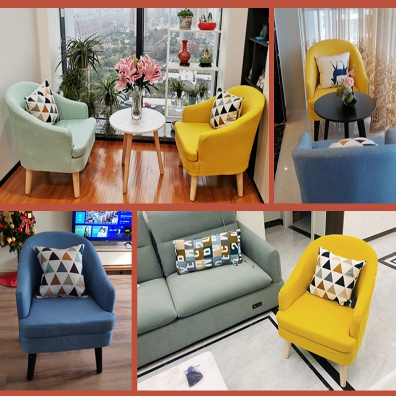 法耐fanai单人沙发椅卧室小户型懒人沙发现代简约客厅经济型单人沙发