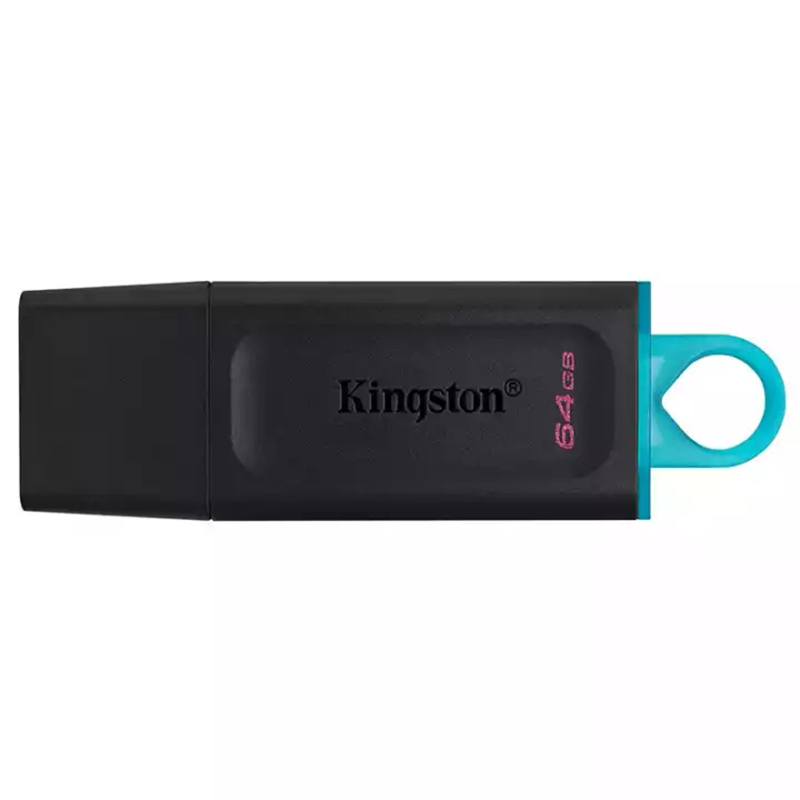 金士顿(Kingston)64GB U盘 DTX高速系统闪存优盘USB3.2 Gen 1黑色