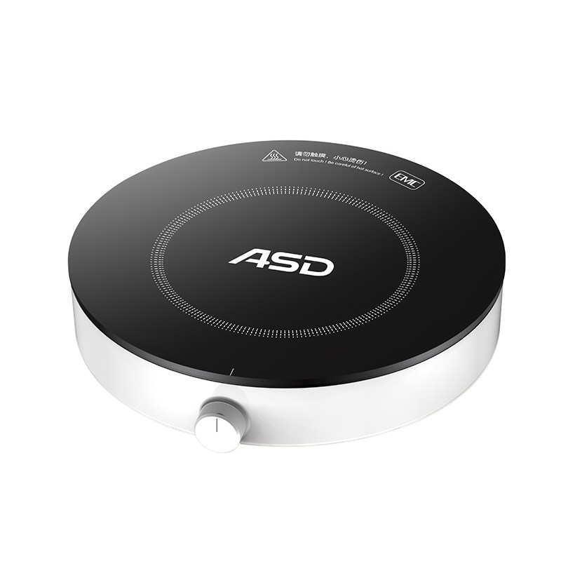 爱仕达(ASD)-F 圆灶系列电磁炉 一体微晶面板圆形电磁炉 8段火力 白色 AI-Y22J213
