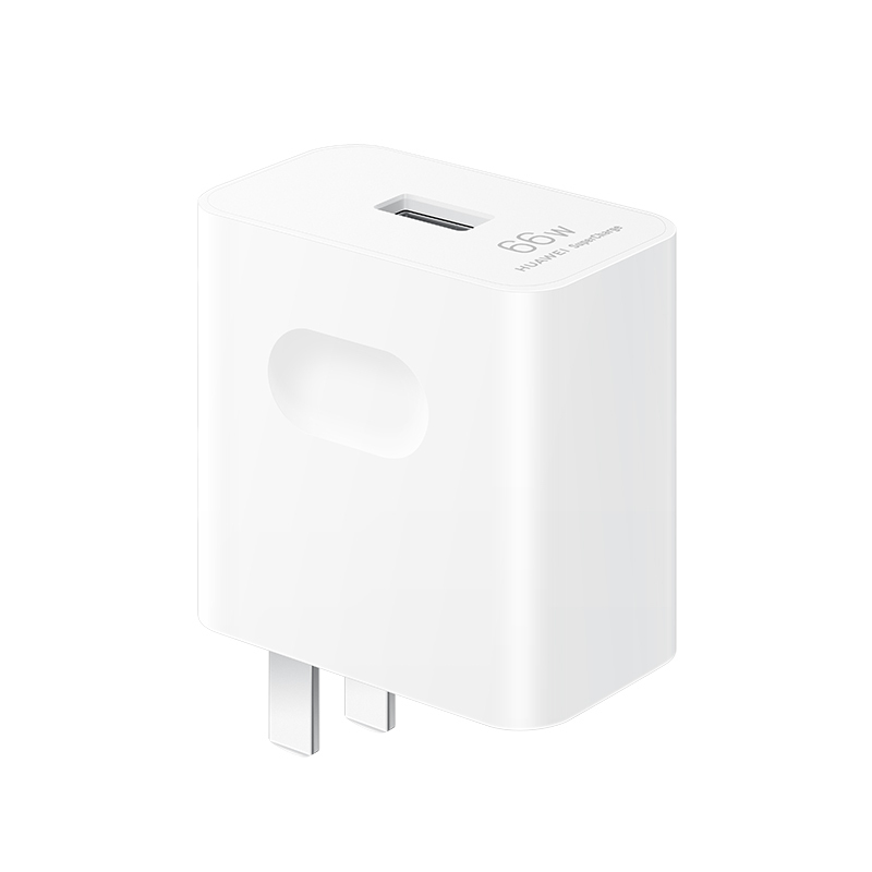 华为(HUAWEI) CP415D 快充充电器 66W 8重防护安全充电 白色