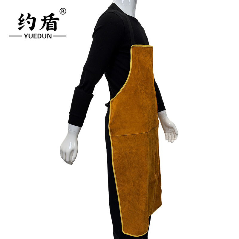 约盾 牛皮焊工围裙 YD8924/条高清大图