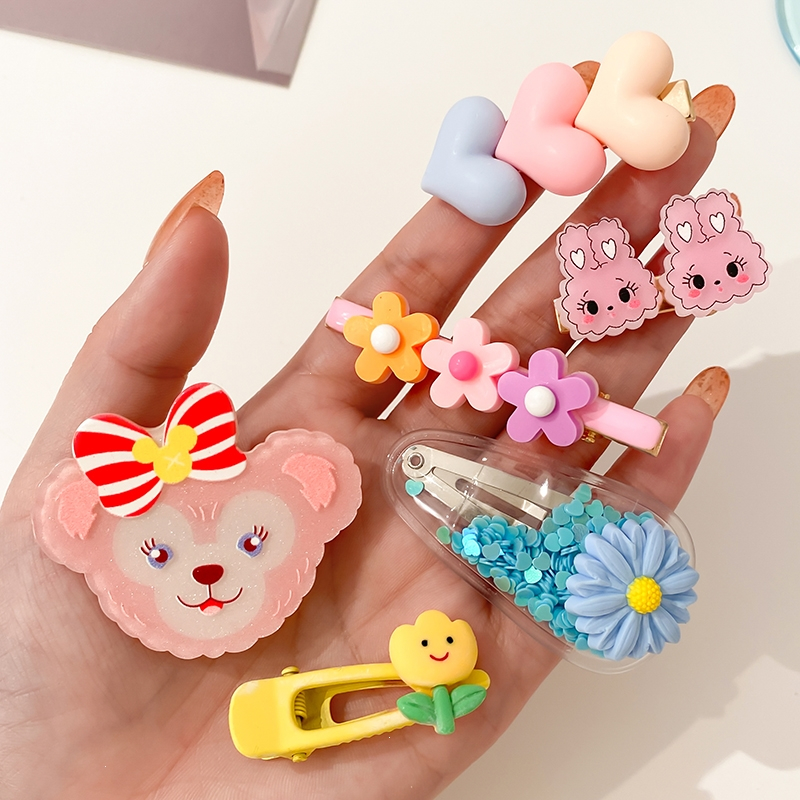 发夹女儿童发卡头饰魅扣小女孩可爱又好看的夹子女童卡子宝宝超萌发饰