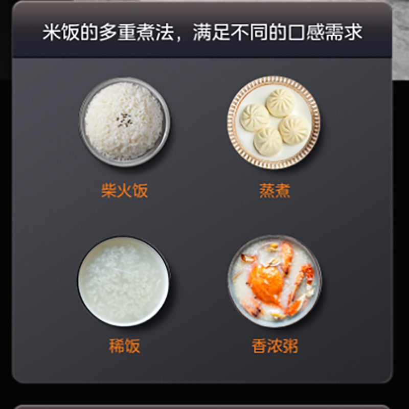 泰迪信MB-RA461移动智家智能预约不沾内胆电饭锅4L高清大图